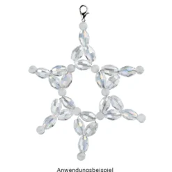 Perlen, Ovale, facettiert, 1cm x 1,3cm, transparent-irisierend, 15 Stück