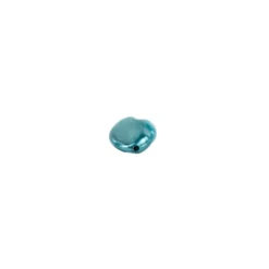 Perlen, Oval-Form, glänzend, 1,7cm x 1,3cm, petrol, Perlmutt, 55 Stück