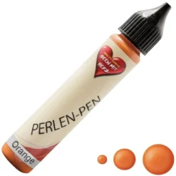 Perlen-Pen, 25ml, orange