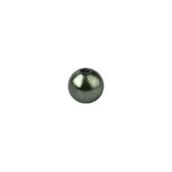 Perlen, Perlmutt, Ø 6mm, dunkelgrün, 150 Stück