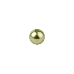 Perlen, Perlmutt, Ø 6mm, hellgrün, 150 Stück