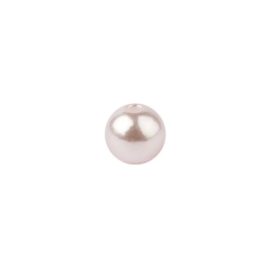 Perlen, Perlmutt, Ø 6mm, rosa, 150 Stück