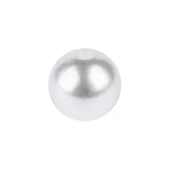 Perlen, Perlmutt, Ø 14mm, weiß, 120g