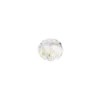 Perlen, Rondelle, facettiert, 0,8cm x 0,6cm, transparent-irisierend, 20 Stück