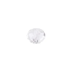 Perlen, Rondelle, facettiert, 0,6cm x 0,4cm, transparent, 30 Stück