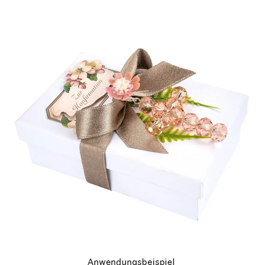 Perlen, Rondelle, facettiert, 0,8cm x 0,6cm, rosé, 20 Stück