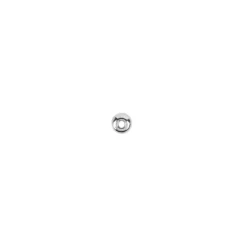 Perlen, Rondelle, glatt, Ø 5mm, silber, 100 Stück
