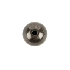 Perlen, Rund, Tigerauge, Ø 0,9cm, braun-hellbraun, 32 Stück
