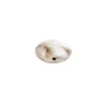 Perlen, Scheiben, marmoriert, Ø 1,5cm, Jaspis-Optik, natur/braun, 30 Stück