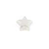 Perlen, Stern 1, flach, 0,7cm x 0,4cm, perlmutt-weiß, 770 Stück