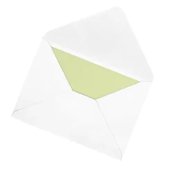 Perlmutt-Grußkarten, Glitzer-Effekt, 11,5cm x 16,5cm, 5 Farben, inkl. Umschläge, 10 Stück