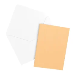 Perlmutt-Grußkarten, Glitzer-Effekt, 10,5cm x 14,8cm, 5 Farben, inkl. Umschläge, 10 Stück