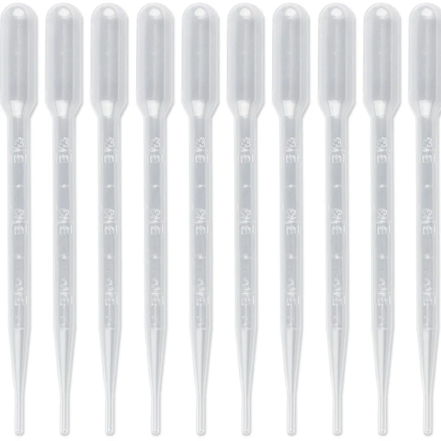 Pipetten, für je 3ml Inhalt, 10 Stück