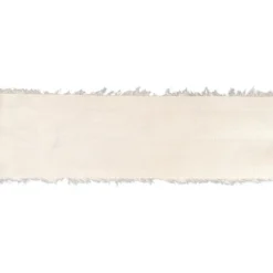 Plüschfell-Band, 8cm breit, 2m lang, creme-weiß