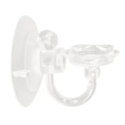 Podest-Haken mit Saugnapf, transparent, 5 Stück