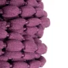 Pompon-Band, Ø 1cm, 10m, auf Rolle, aubergine