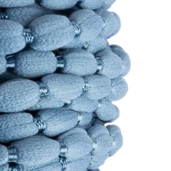 Pompon-Band, Ø 1cm, 10m, auf Rolle, jeansblau