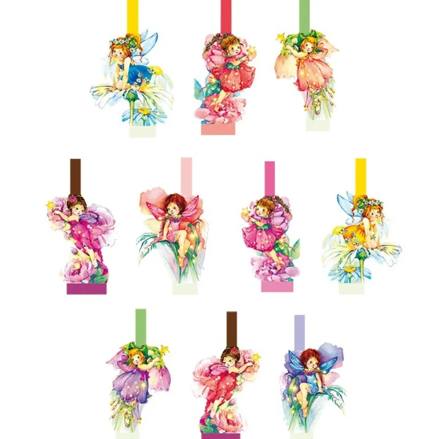 Pop-Up 3-D Motive, Niedliche Elfen, 5,5-8cm, 10 Motive