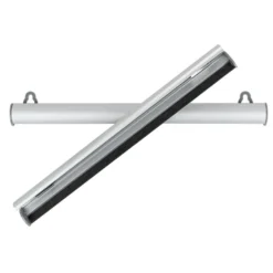 Posterklemmschiene, 2-teilig, silber, 30cm x 2,5cm