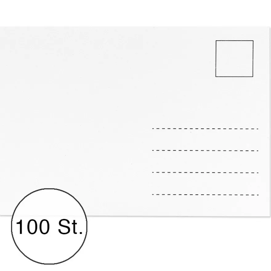 Postkarten, 10,5cm x 14,8cm, 300 g/m², 100 Stück