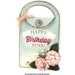 Postkarten, Geburtstag, 10,5cm x 14,8cm, 250 g/m², 24 verschiedene Designs, 24 Stück