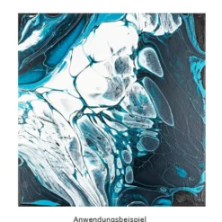 Pouring Mix, 2 in 1, Pouring Medium & Acrylfarbe, weiß, 180ml