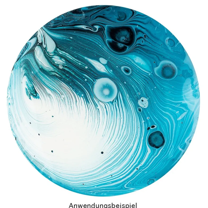 Pouring Mix, 2 in 1, Pouring Medium & Acrylfarbe, weiß, 180ml
