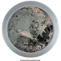 Pouring Mix, 2 in 1, Pouring Medium & Acrylfarbe, grau, 180ml