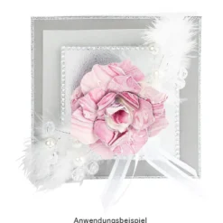 Pouring Mix, 2 in 1, Pouring Medium & Acrylfarbe, pastellrosa, 180ml