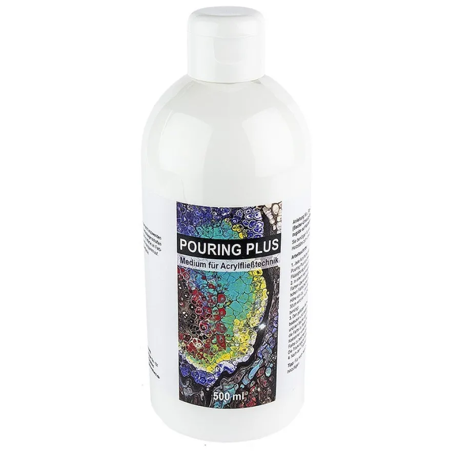 Pouring Plus, Medium für Acrylfließtechnik, 500ml