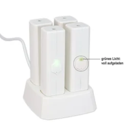 Powerbanks mit Ladestation, inkl. 4 LED-Drahtlichterketten mit Timer, 11-teilig