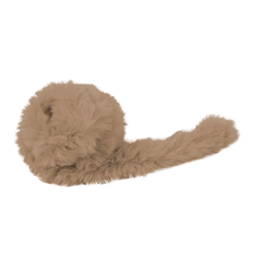 Premium-Flausch-Draht, 2m lang, Ø4cm, hellbraun