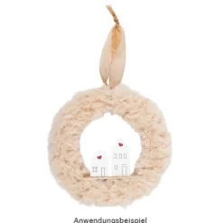 Premium-Flausch-Draht, 2m lang, Ø4cm, rosé