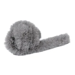 Premium-Flausch-Draht, 2m lang, Ø4cm, grau