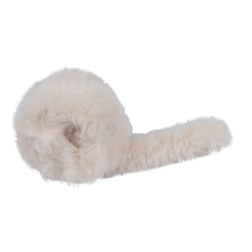 Premium-Flausch-Draht, 2m lang, Ø4cm, hellbeige