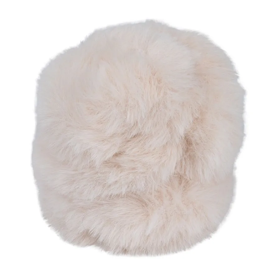 Premium-Flausch-Draht, 2m lang, Ø4cm, hellbeige