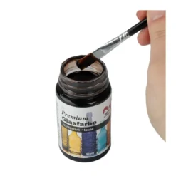 Premium-Glasfarbe, transparent, taupe, 90ml