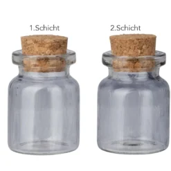 Premium-Glasfarbe, transparent, schwarz, 90ml
