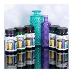 Premium-Glasfarbe, transparent, violett, 90ml