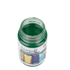 Premium-Glasfarbe, transparent, tannengrün, 90ml