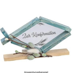 Premium-Holz-Lasur, für den Innen- und Außenbereich, 90ml, blau