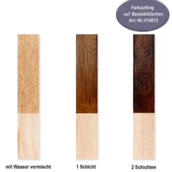 Premium-Holz-Lasur, für den Innen- und Außenbereich, 90ml, walnuss