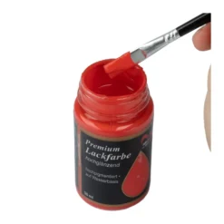 Premium-Lackfarbe, hochglänzend, rot, 90ml