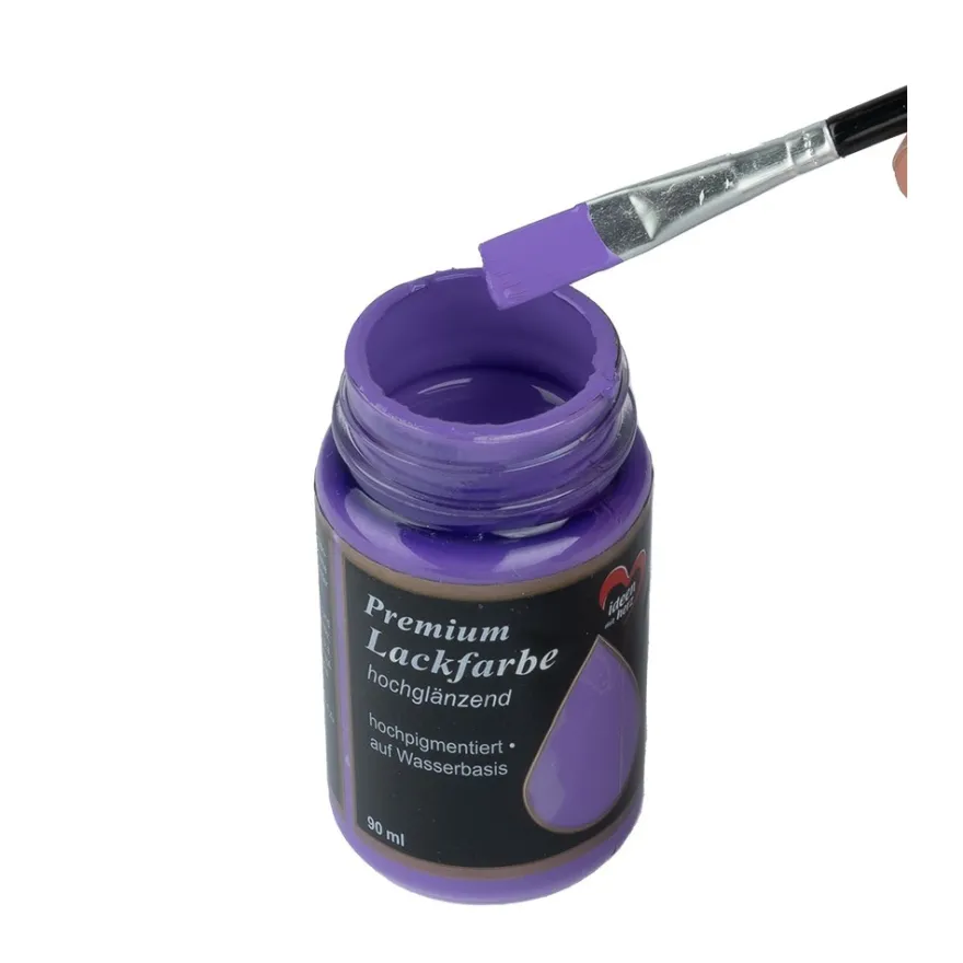 Premium-Lackfarbe, hochglänzend, violett, 90ml