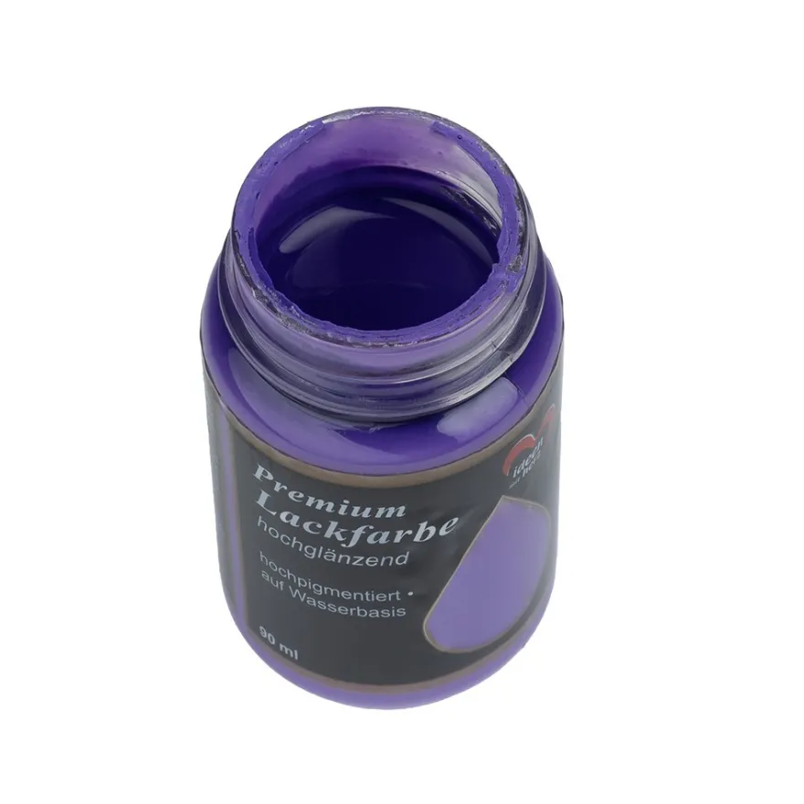 Premium-Lackfarbe, hochglänzend, violett, 90ml
