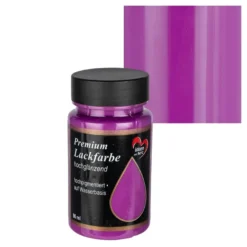 Premium-Lackfarbe, hochglänzend, fuchsia, 90ml