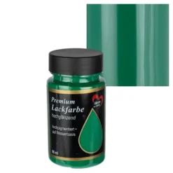 Premium-Lackfarbe, hochglänzend, grün, 90ml