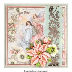 Premium-Relief-Transfers, Bordüren & Ecken, 10cm x 30cm, 5 Metallicfarben, 10 Bogen