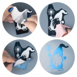 Premium-Relief-Transfers, Schriften etc., 10cm x 30cm, 5 Metallicfarben, 10 Bogen