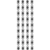 Premium-Schmuck-Bordüren "Bracelet 7", selbstklebend, 29cm, silber